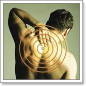 Массаж области позвоночника